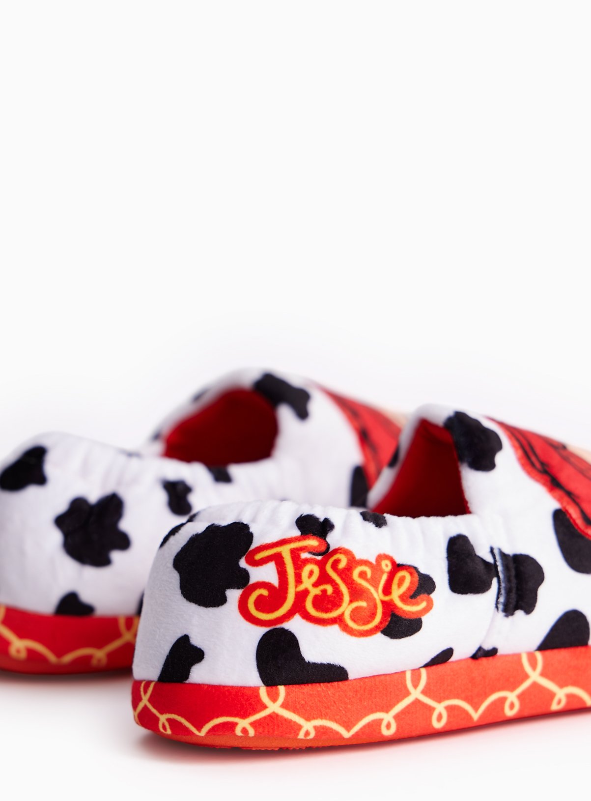Toy Story Jessie Cow Print Cupsole Slippers 6-7 Infant - Image 4 thumbnail